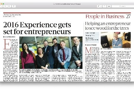 2016 Experience gets set for Entrepreneurs